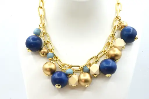 Collier "KIGUMI" - "Breloques" Marine