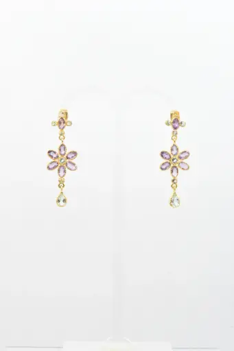 B.O. "DIAPERIS" "Flower" small Améthyste