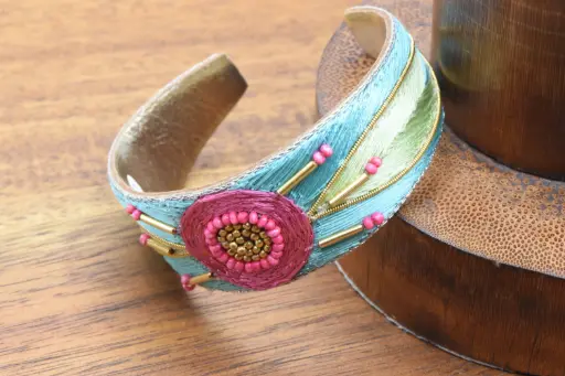 Bracelet bangles "APACHE" - Modèle "Aprielle"