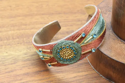 Bracelet bangles "APACHE" - Modèle "Aprielle"