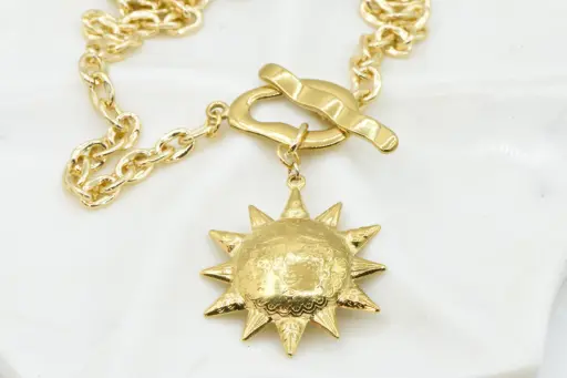 Collier "CIRCLES" - Sunshine