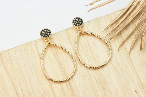 BO "CIRCLES" - " CHIARA" noir