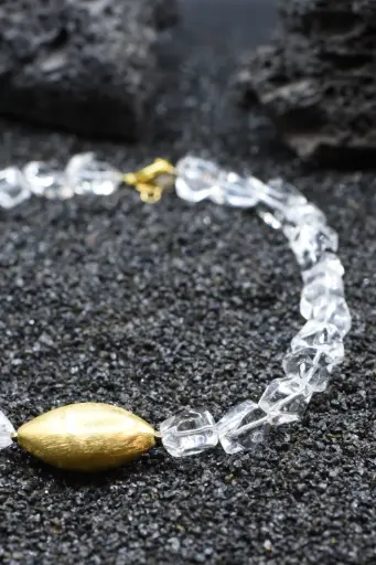 Collection "Diamond Beach" - Collier "GALET"