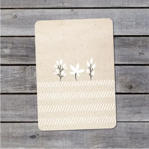 Carte Postale Pauline K. "FLEURS"