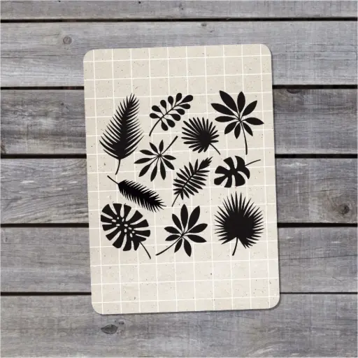 Carte Postale Pauline K. "FEUILLES"