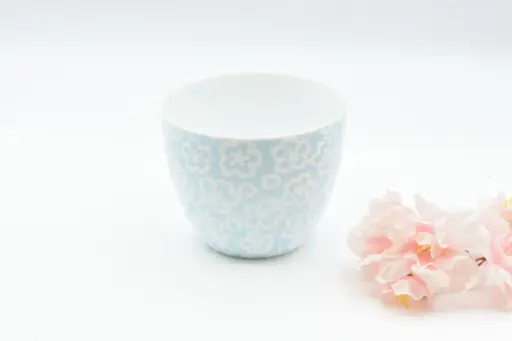 Tasse japonaise "HANAMI" bleue