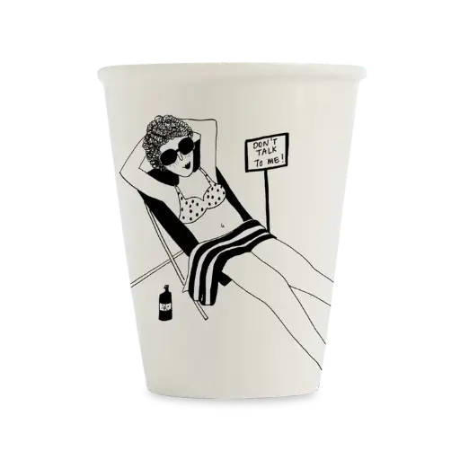 Mug "Don't talk to me"