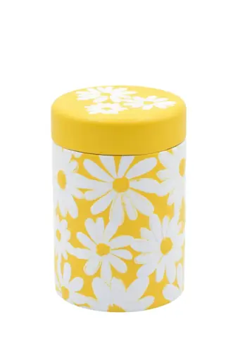 [SKU DS75110] Boîte à thé "DAISY" yellow