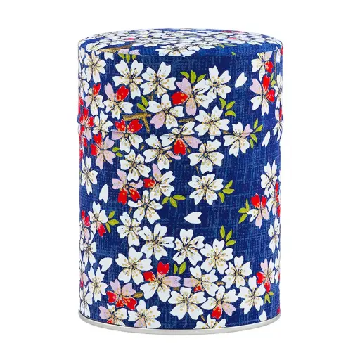 [D-254] Boîte à thé "WASHI" 100 g KAWAZU