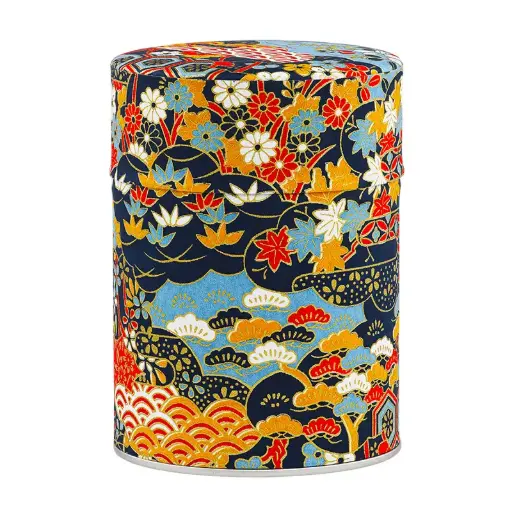 [D-248] Boîte à thé "WASHI" 100 g SANUKI