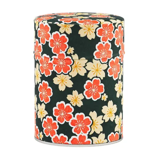 [D-178] Boîte à thé "WASHI" 100 g SATOMI